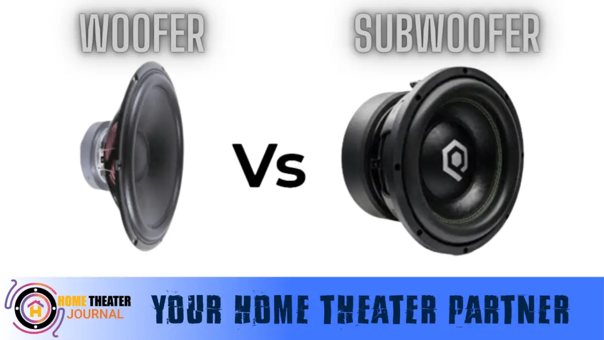 Subwoofer Vs Woofer Find The Differences