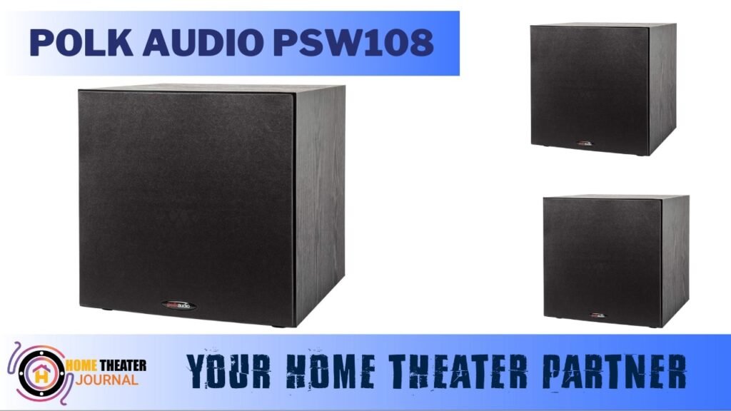 POLK AUDIO Powered Subwoofer with 100 watt dynamic power PSW10